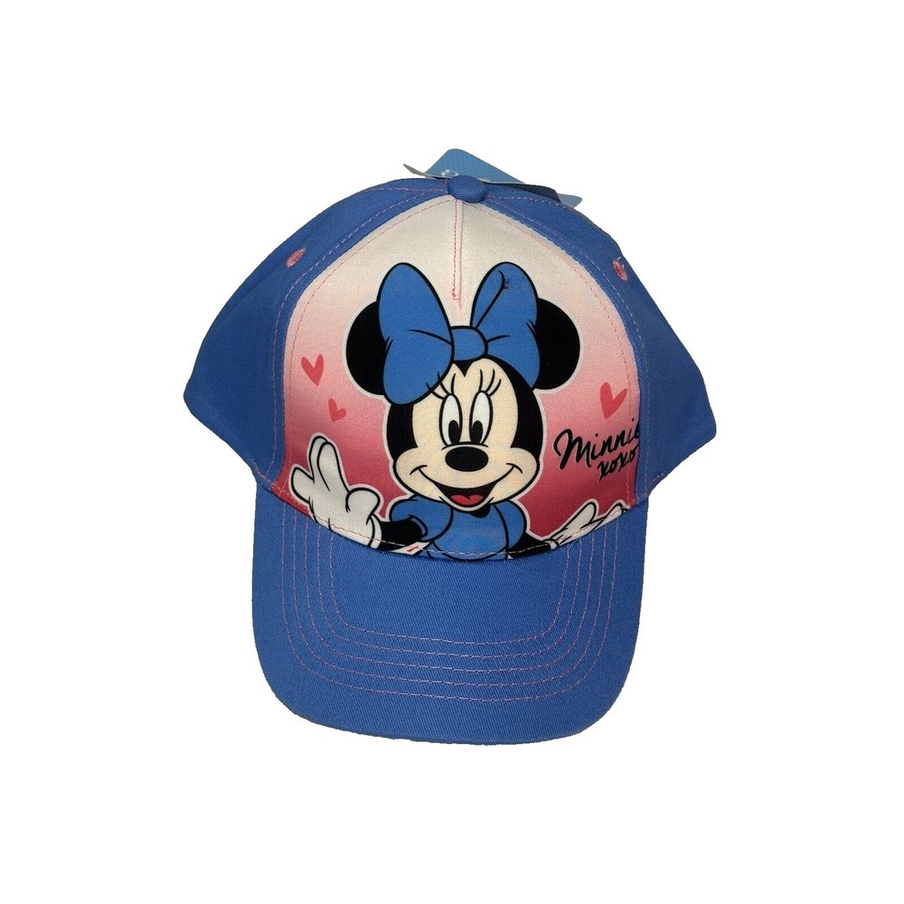 disney minnie mouse toddler & small girls kids cap hat OSFM